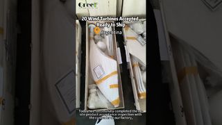 Zaakceptowano 20 jednostek turbin wiatrowych o osi poziomej o mocy 1 kW – gotowe do wysyłki do Argentyny!