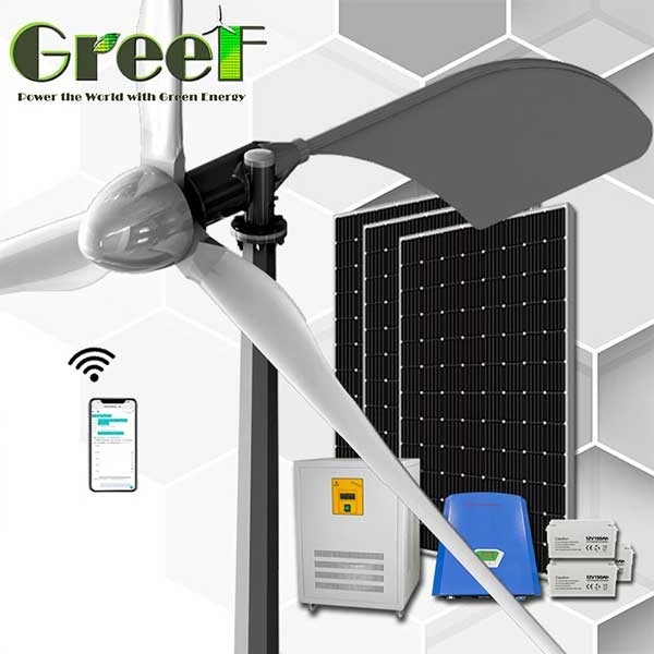 On / Off Grid Energy Pozioma turbina wiatrowa 1KW 5KW dla gospodarstwa domowego