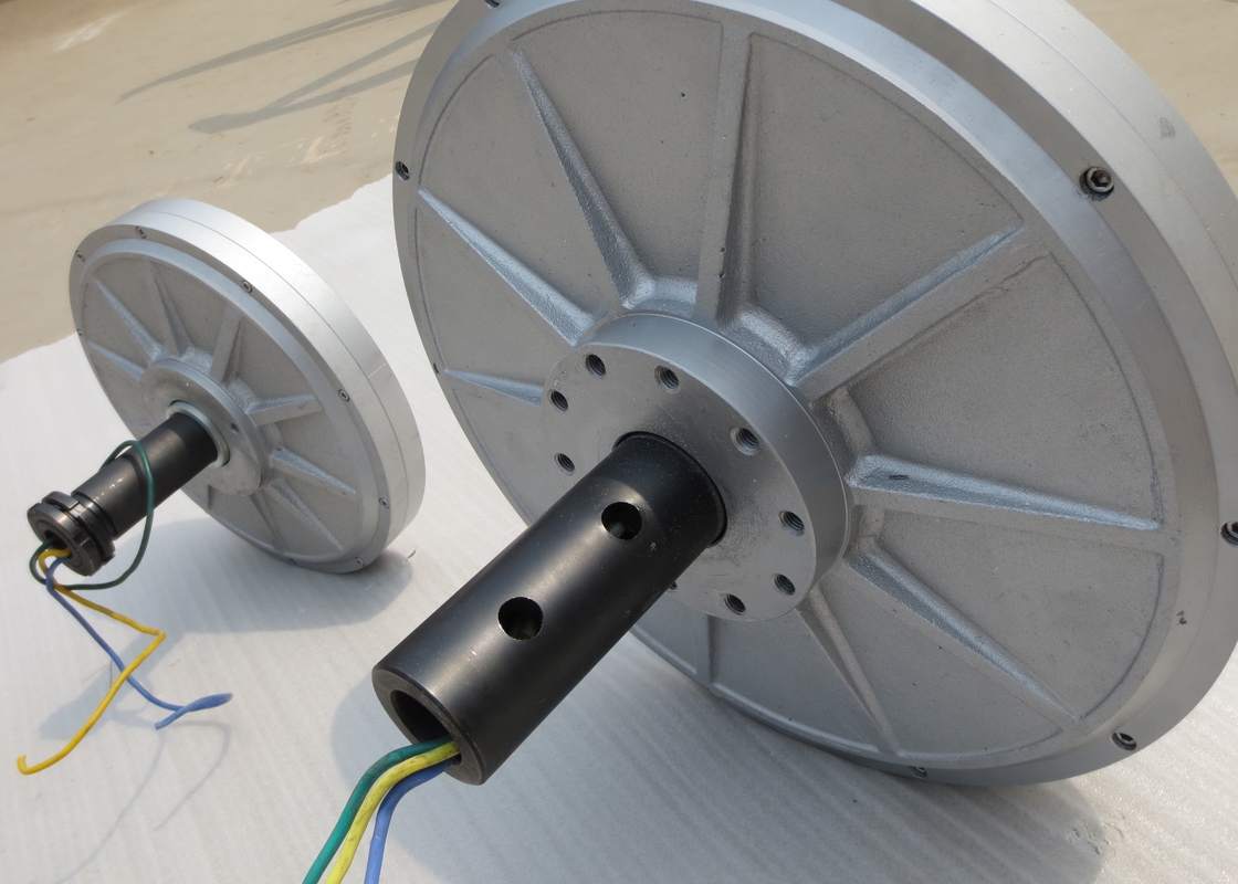 3KW Low Rpm Alternator z magnesami trwałymi Niski moment rozruchowy Pionowy generator wiatrowy