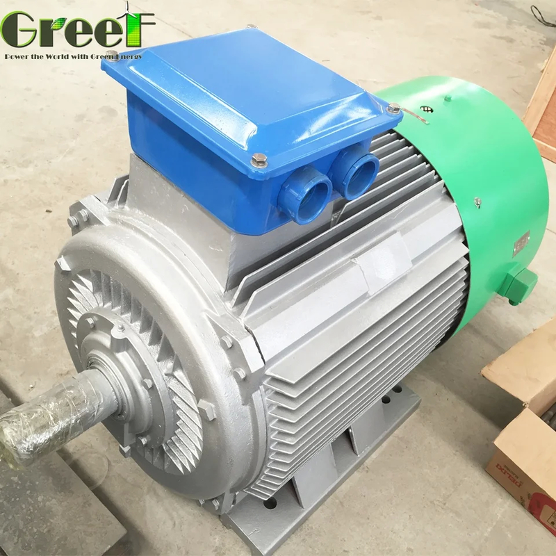 Alternator przemysłowy z magnesem IP54 Klasyfikacja stopni i moc znamionowa 0,5-5000 kW
