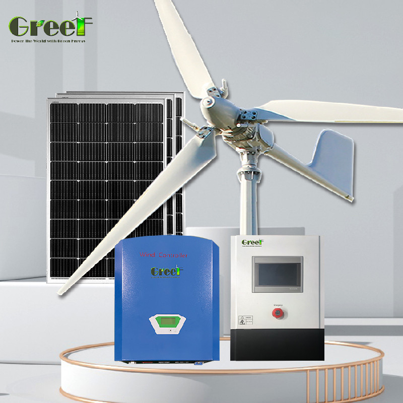 SWT 5kw 10kw turbina wiatrowa z domowym akumulatorem LiFePO4 dla ekologicznego systemu energetycznego