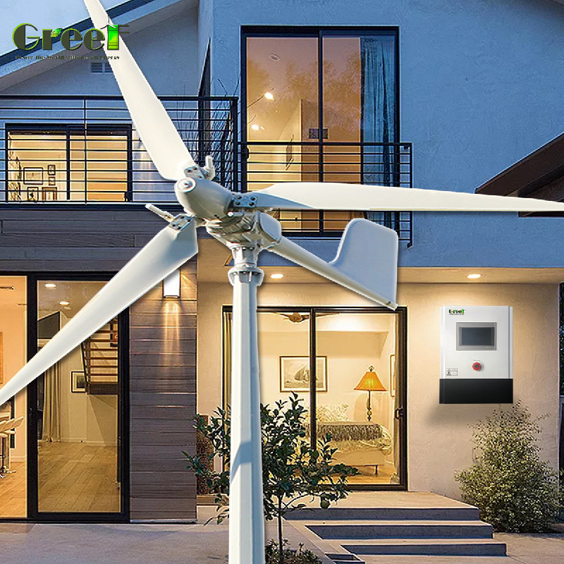 FRP Blades Home Wind Turbine System Active Yaw Control dla zrównoważonych rozwiązań energetycznych