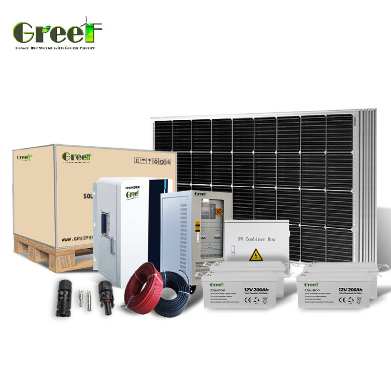 System słoneczny o mocy 5kW z kontrolerem ładowania MPPT 48-240V napięcie wyjściowe