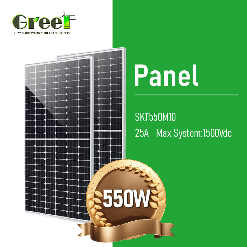 Wyświetlacz LCD Monokrystaliczny krzemowy w sieci System słoneczny 1kW-100kW Pojemność Łatwa instalacja