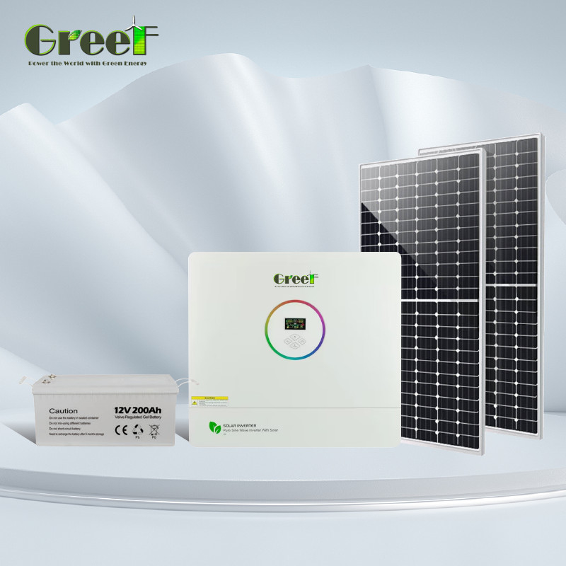 5KW 10kw System energii słonecznej z akumulatorem do użytku domowego