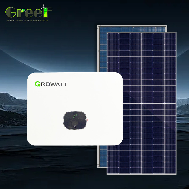 Monokrystaliczne 1kW-100kW Panele słoneczne Grid Tie System z monitorowaniem dla maksymalnej produkcji energii