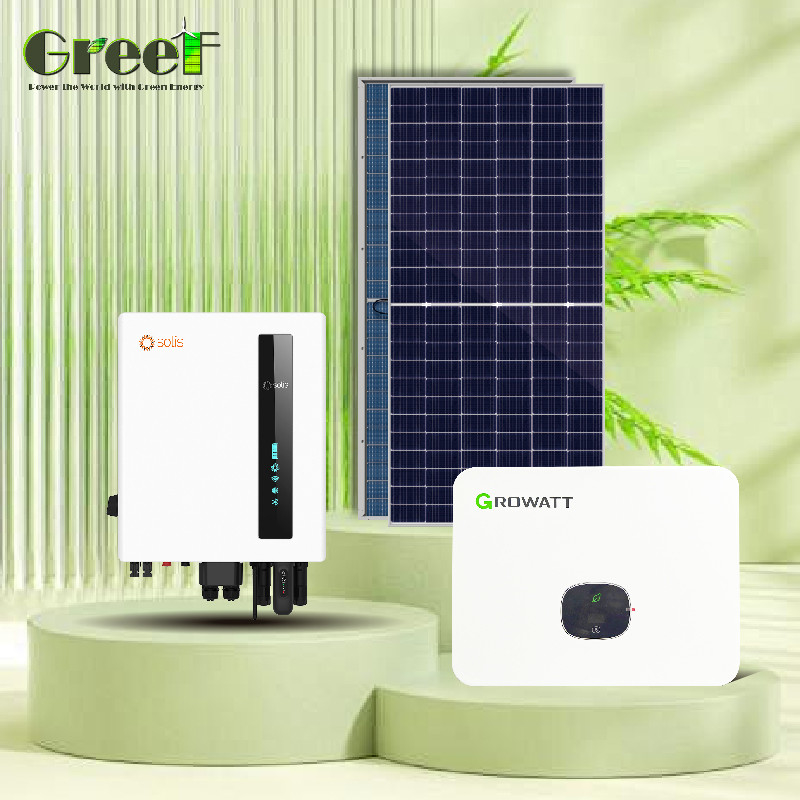 Monokrystaliczny krzemion zielona energia / jeden panel słoneczny z technologią Grid Tie i wyświetlaczem LCD