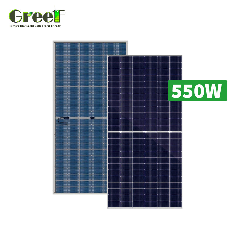 Monokrystaliczny panel słoneczny System grid tie z wyświetlaczem LCD do pomiaru netto 1kW-100kW