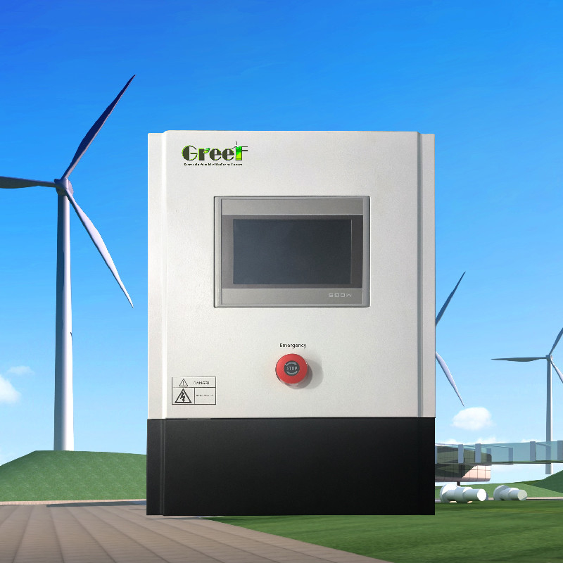 Wyświetlacz dotykowy 3kw 5kw LCD On Grid Controller z obciążeniem dump dla systemów generatorów wiatru