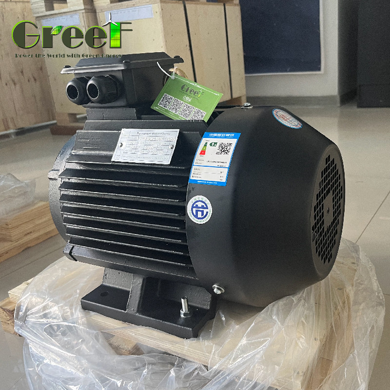 750W-5MW 6 biegunowy magnet stały 50Hz z 3-fazowym silnikiem synchronicznym AC