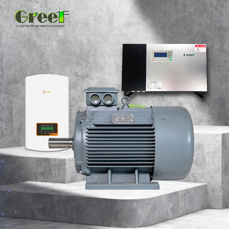 Generator z magnesami trwałymi o niskiej prędkości obrotowej 5kw 10kw 50kw 200kw