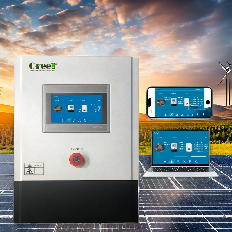 Zaawansowany 5kw 750VDC Trójfazowy sterownik turbiny wiatrowej podłączony do sieci