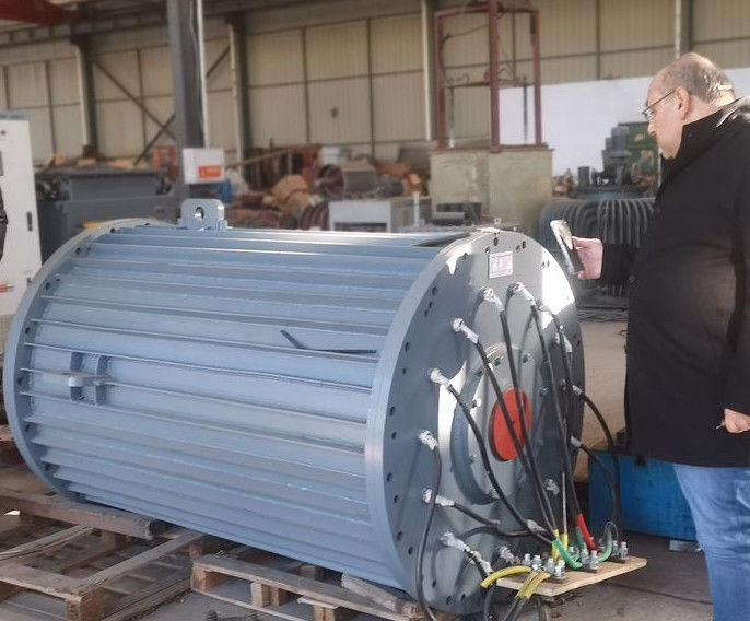 1MW 380Vac Wolna energia Niższy moment uruchomienia Generator turbiny wodnej 5MW PMG