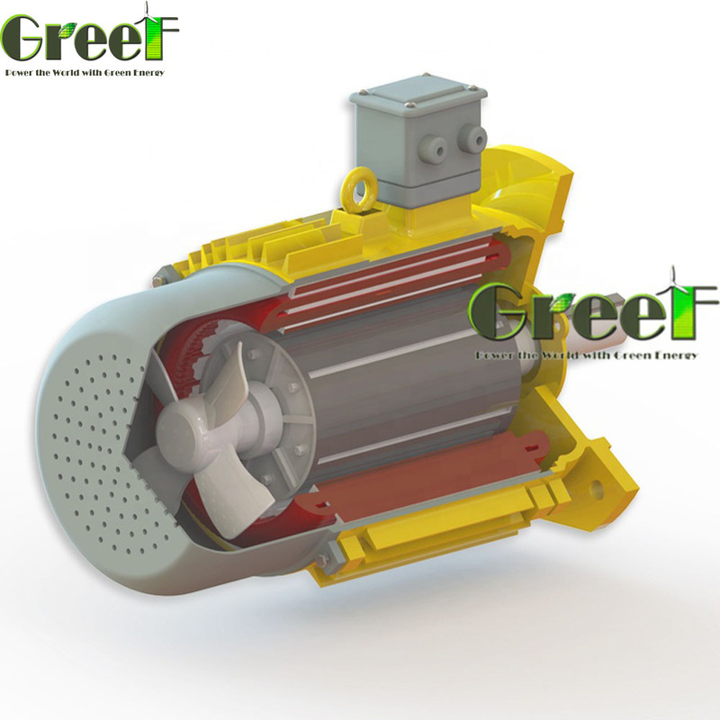 Jak Państwa życzenie Kolorowy Generator Permanent Magnet z 3 Fazy i Bezpaliwowej Zielonego Energii