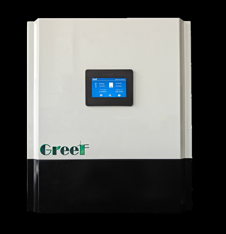 5-30kW Rated Power Off Grid Controller with Maximum Input Voltage 600V and Input Protection Lightning Protection Circuits