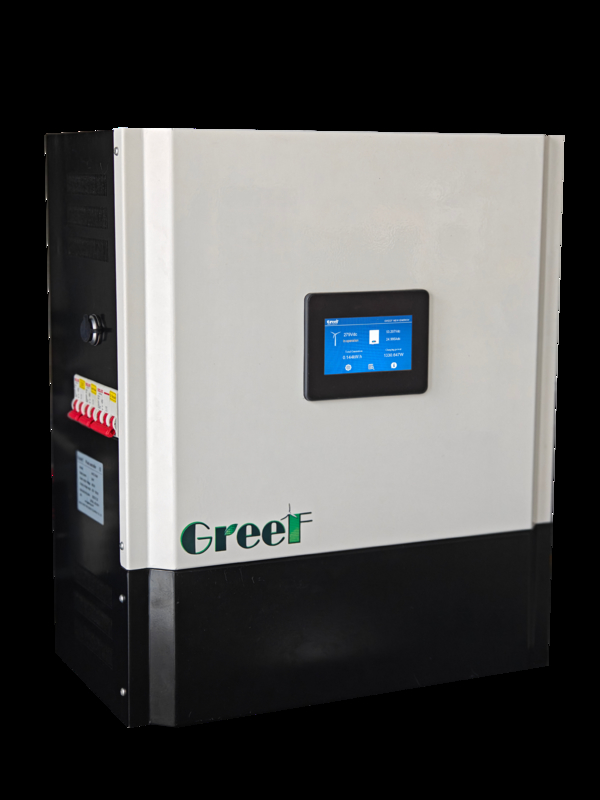 5-30kW Rated Power Off Grid Controller with Maximum Input Voltage 600V and Input Protection Lightning Protection Circuits