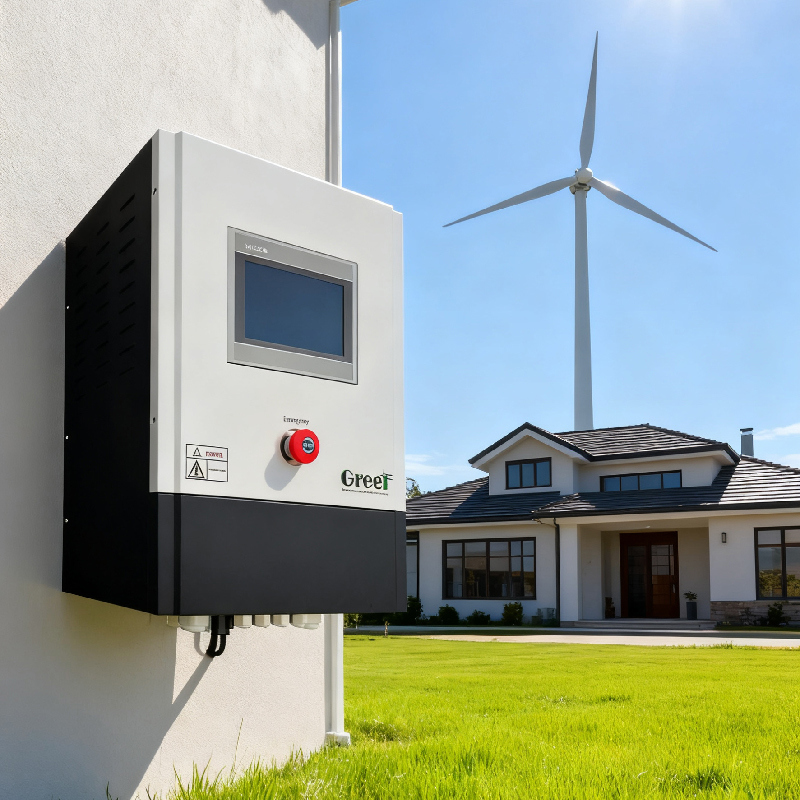 Wydajny kontroler on-grid z ochroną IP20/IP65, sprawność MPPT 99,9% i napięcie znamionowe AC220V-600V