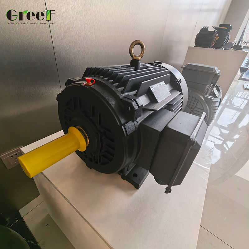 Konfigurowalny silnik z magnesami trwałymi o rezystancji izolacji min. 100 Mohm przy 500 Vdc, klasie izolacji F i zakresie prędkości 0-3000 obr./min