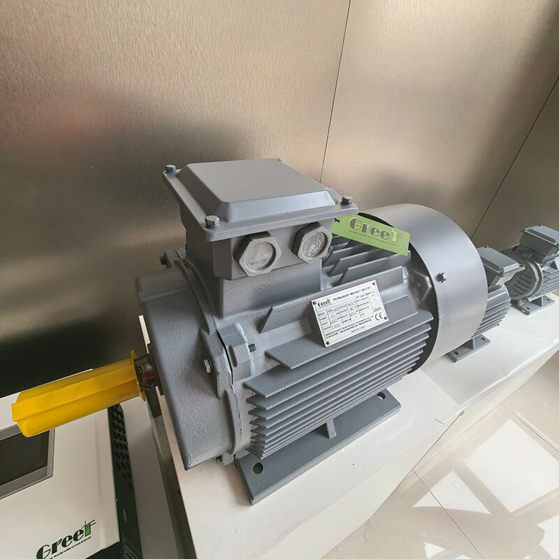 Silnik z magnesami trwałymi z kołnierzem, stopień ochrony IP54, 0-3000 obr./min do zastosowań przemysłowych