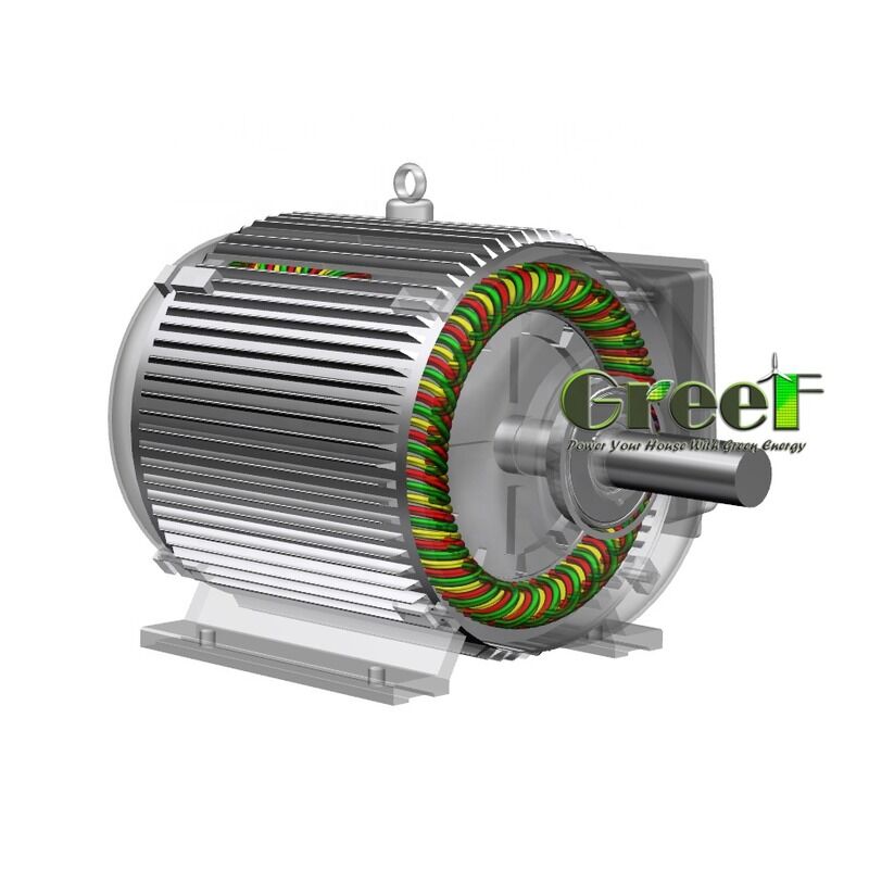 3phase AC Synchronous Motor Magnet Motor Generator featuring speedrange 500 to 8000 RPM optimized for energy conversion and industrial