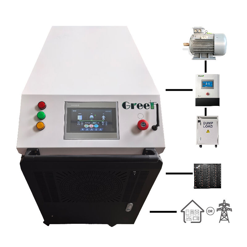 Inwerter zasilania poza siecią o współczynniku mocy > 0.99Inteligentne chłodzenie powietrza i inteligentny ekran dotykowy LCD dla efektywnej konwersji energii