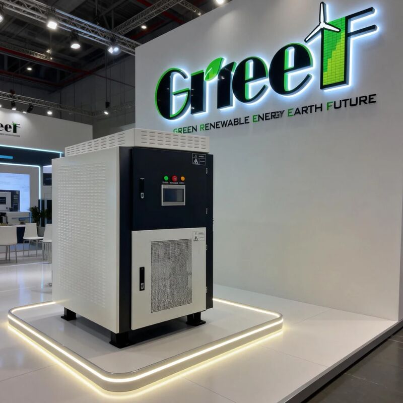 Na sterowniku sieci z dopuszczalnym zakresem napięcia sieci 300-460V, trybem komunikacji Ethernet i napięciem wyjściowym 400-450VAC dla efektywnej konwersji energii