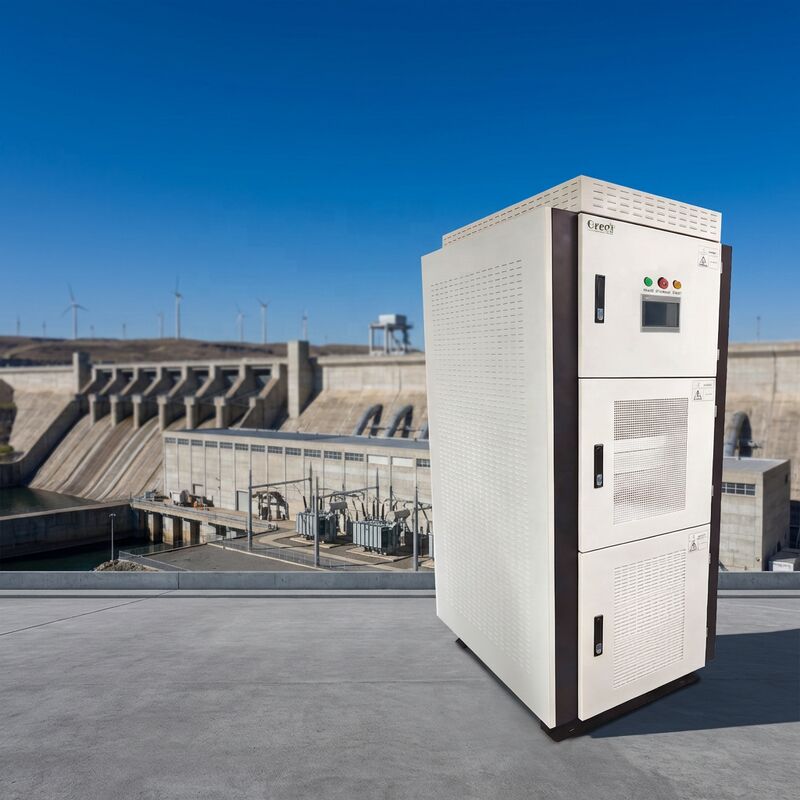 Hybrydowy kontroler wiatrowy z topologią DC-DC Buck Boost, napięciem wyjściowym AC 450V i ekranem dotykowym LCD do pozyskiwania energii wiatrowej