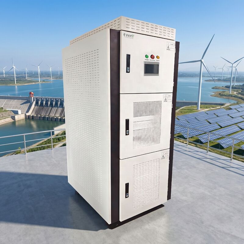 Maksymalna wydajność 95 procent Na sterowniku sieci moc znamionowa 100kw 150kw 200kw 250kw 300kw 500kw 600kw 700kw 800kw 1000kw napięcie AC zakres pracy 150V do 550V