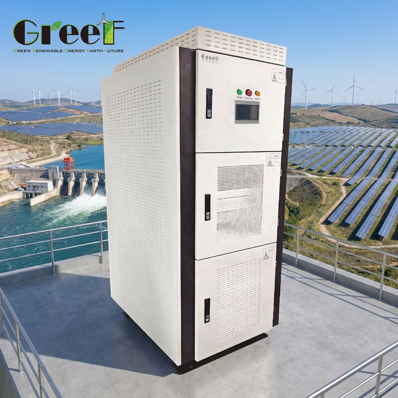 Ocenę ochrony IP20 Generator Hybrid Converter z maksymalną wydajnością 95% i wyświetlaczem dotykowym LCD