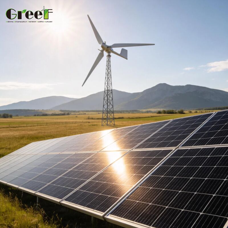 Komercyjny hybrydowy system solarny z kontrolerem MPPT, interfejsami RS485/CAN/USB i wydajnością 95% dla rozwiązań energetycznych