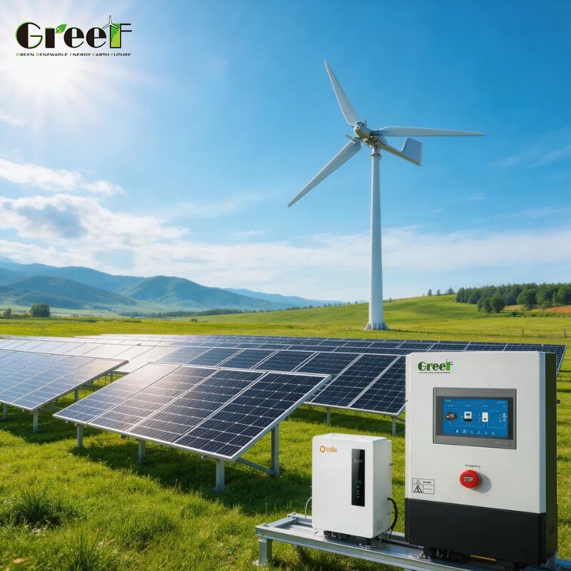 95% wydajności System hybrydowy MPPT z interfejsami RS485/CAN/USB dla energii odnawialnej