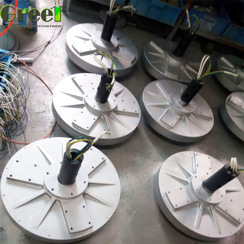 Generator z małą szczeliną powietrzną ze stopu aluminium, moc znamionowa 50W-100kW, idealny do zastosowań w energetyce przemysłowej