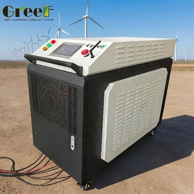 Inwerter do magazynowania energii z 400V napięciem znamionowym sieci IP54 ochrona i LCD Smart Touch Screen do konwersji energii słonecznej