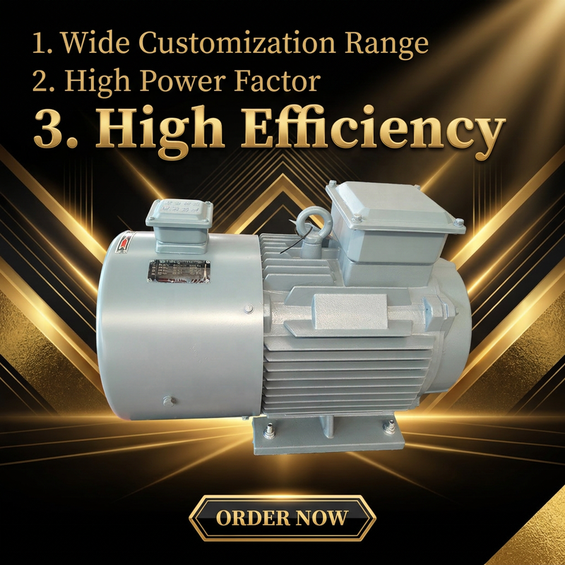 20 kW 3-fazowy generator magnetów stałych AC z 100% owijaniem miedzianym i ochroną IP54