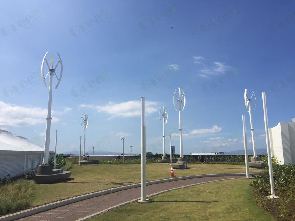 2.3M Wiatrowa turbina wiatrowa o przepływie w górę 160 obr./min. Znamionowa prędkość wirnika dla energii odnawialnej