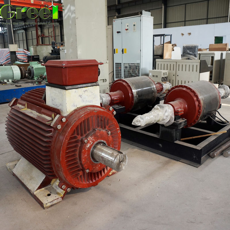 20 RPM 100 RPM Niskie obroty 100KW 200KW Alternator magnetyczny stały Generator energii wodnej