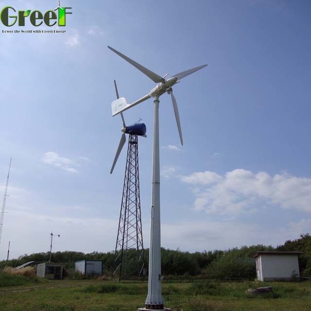 SWT 5kw 10kw turbina wiatrowa z domowym akumulatorem LiFePO4 dla ekologicznego systemu energetycznego
