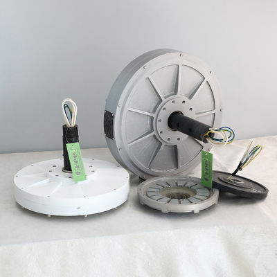 Generator stałego magnesu o biegu ośnym bez rdzenia 3 fazy Generator energii elektrycznej z 3 lat gwarancji